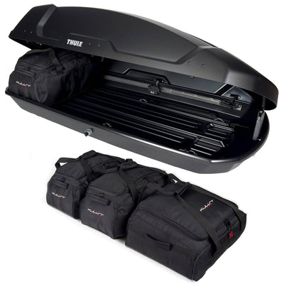 KJUST TASCHEN SET 4 STK FÜR DACHBOX THULE FORCE XT M