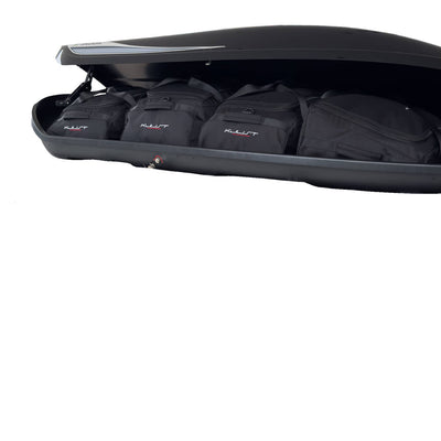KJUST TASCHEN SET 4 STK FÜR DACHBOX SKODA 5L6071175 380L