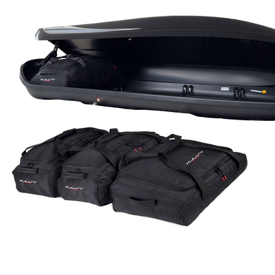 KJUST TASCHEN SET 4 STK FÜR DACHBOX SKODA 5L6071175 380L