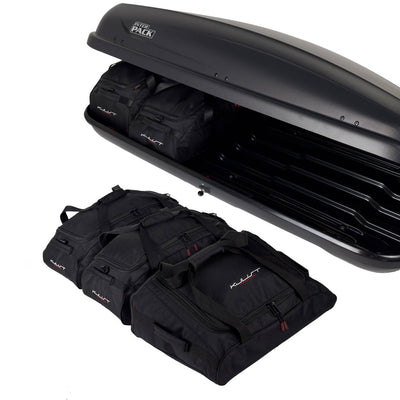 KJUST TASCHEN SET 5 STK FÜR DACHBOX INTERPACK TRAXER 6.6