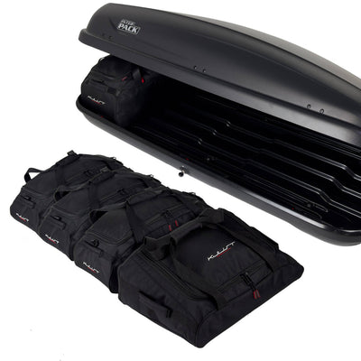 KJUST TASCHEN SET 5 STK FÜR DACHBOX INTERPACK TRAXER 6.6