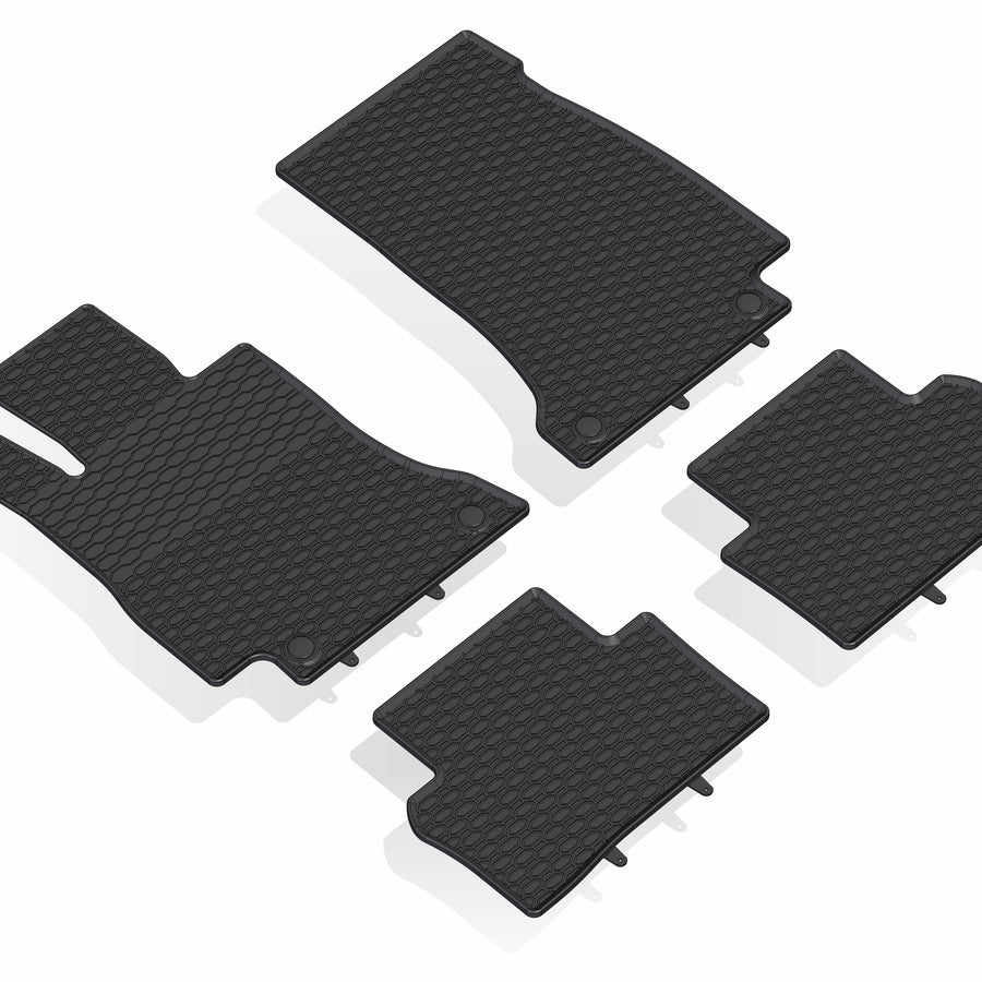 Gummi Fußmatten Geyer Hosaja für Mercedes CLS 257 / E W213 Gummi Fußmatten Geyer Hosaja für Mercedes CLS 257 / E W213