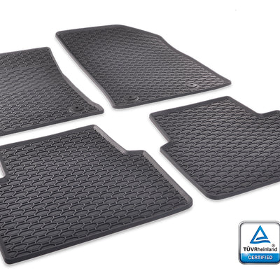 Gummi Fußmatten Geyer Hosaja für Opel Crossland X / Citroen C3 Aircross