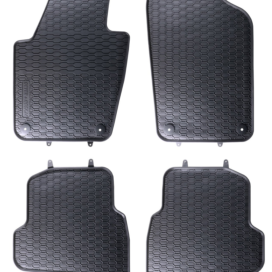 Gummi Fußmatten Geyer Hosaja für Audi A1 Seat Arona Ibiza VW Polo Gummi Fußmatten Geyer Hosaja für Audi A1 Seat Arona Ibiza VW Polo