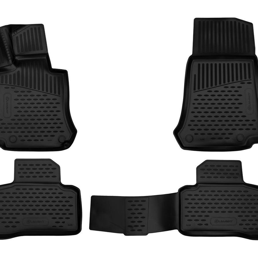3D Element Gummi Fußmatten für Mercedes Benz GLC X253 Schwarz 3D Element Gummi Fußmatten für Mercedes Benz GLC X253 Schwarz