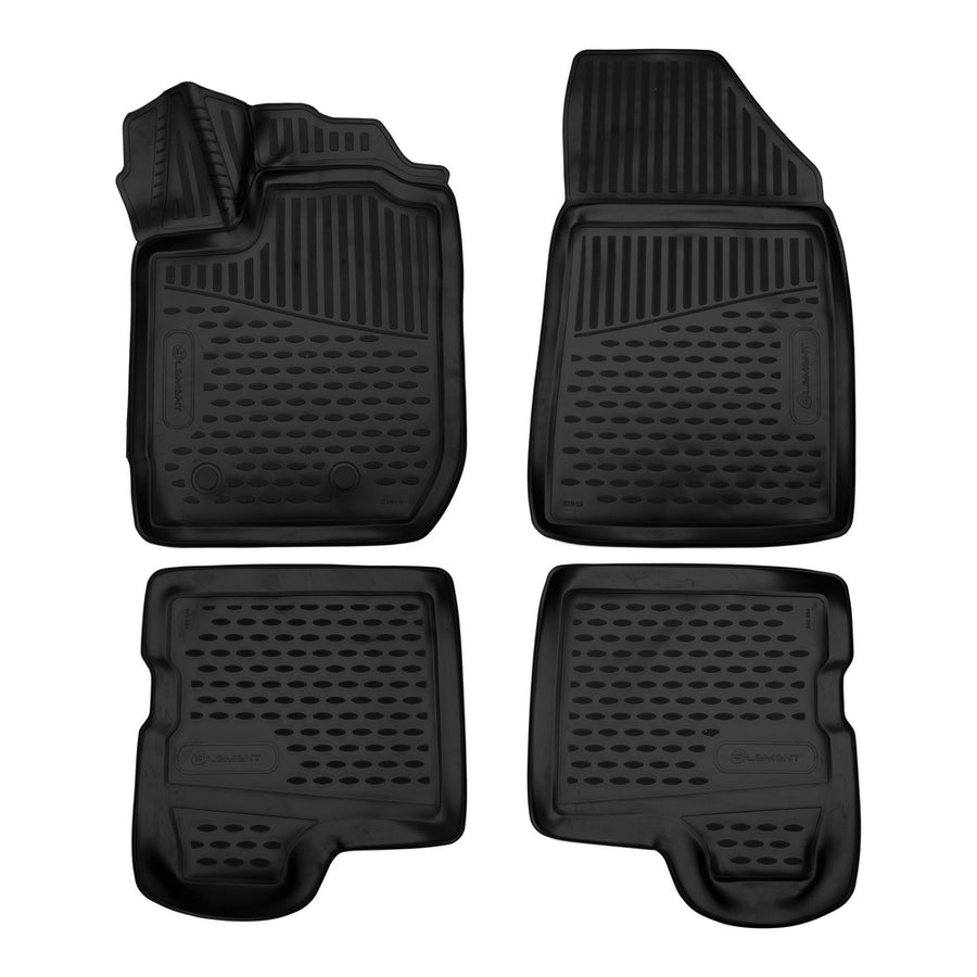 3D Element Gummi Fußmatten für RENAULT Duster, 2018->, SUV, (Europäische Version ), 4er Set Schwarz 3D Element Gummi Fußmatten für RENAULT Duster, 2018->, SUV, (Europäische Version ), 4er Set Schwarz