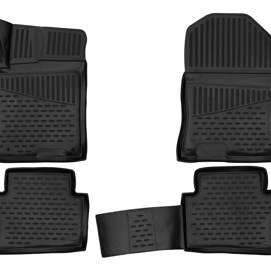 3D Element Gummi Fußmatten für HYUNDAI Kona, 2017->, suv, Europäische Version , 4er Set Schwarz 3D Element Gummi Fußmatten für HYUNDAI Kona, 2017->, suv, Europäische Version , 4er Set Schwarz