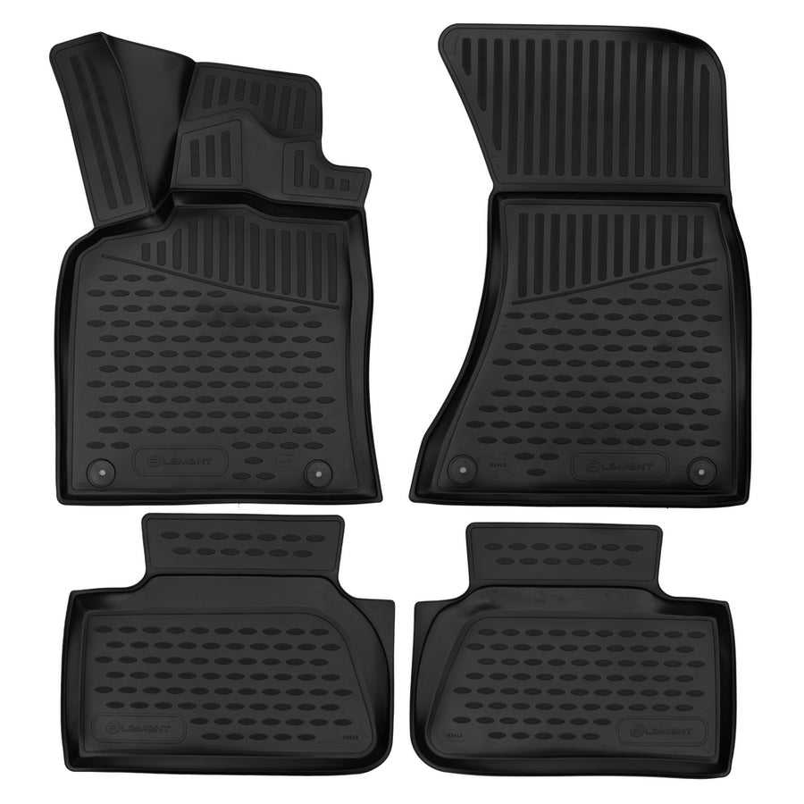 3D Element Gummi Fußmatten für PORSCHE Macan, 2014 - >, Europäische Version , 4er Set Schwarz 3D Element Gummi Fußmatten für PORSCHE Macan, 2014 - >, Europäische Version , 4er Set Schwarz