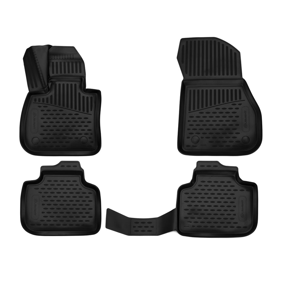3D Element Gummi Fußmatten für BMW X1, 2015->, 2te Generation (F48), SUV, (Europäische Version ), 4er Set Schwarz 3D Element Gummi Fußmatten für BMW X1, 2015->, 2te Generation (F48), SUV, (Europäische Version ), 4er Set Schwarz