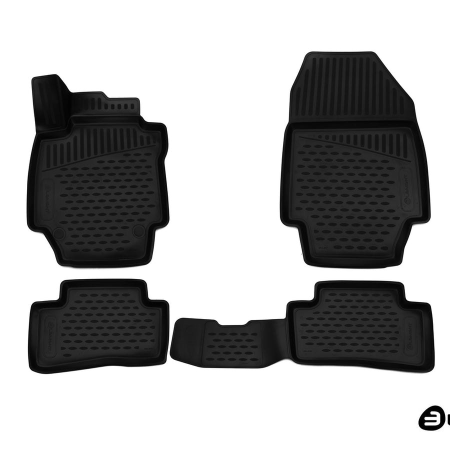 3D Element Gummi Fußmatten für RENAULT Captur, 2013-2019, (Europäische Version ), 4er Set Schwarz 3D Element Gummi Fußmatten für RENAULT Captur, 2013-2019, (Europäische Version ), 4er Set Schwarz
