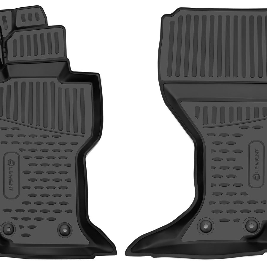 3D Element Gummi Fußmatten für MAZDA MX-5 (ND) 2015-, Reihe 2Set Schwarz 3D Element Gummi Fußmatten für MAZDA MX-5 (ND) 2015-, Reihe 2Set Schwarz