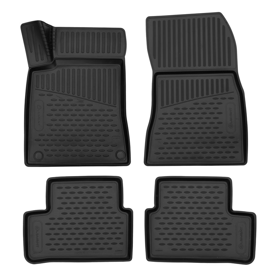 3D Element Gummi Fußmatten für Mercedes Benz CLA C118 Schwarz 3D Element Gummi Fußmatten für Mercedes Benz CLA C118 Schwarz