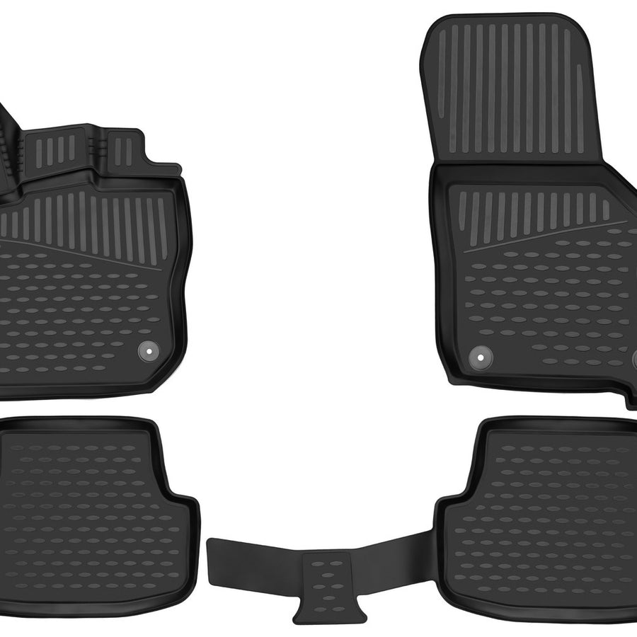 3D Element Gummi Fußmatten für AUDI A3 (8Y) 2020 -> Schrägheck 5-Türer, Sportback, 4er Set Schwarz 3D Element Gummi Fußmatten für AUDI A3 (8Y) 2020 -> Schrägheck 5-Türer, Sportback, 4er Set Schwarz