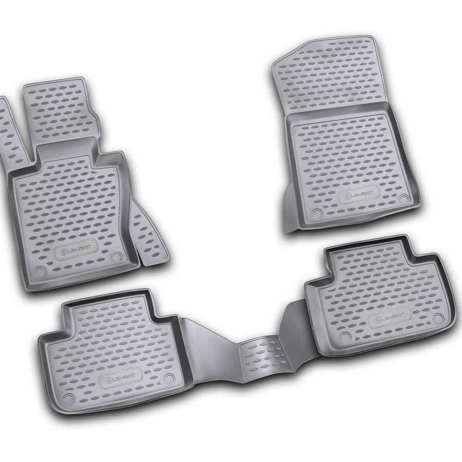 Element Gummi Fußmatten für BMW X3 (E83), 2004-2010 , 4er Set Schwarz Element Gummi Fußmatten für BMW X3 (E83), 2004-2010 , 4er Set Schwarz