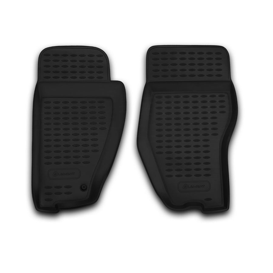 3D Element Gummi Fußmatten für DODGE Nitro, 2007-2012, Nur Frontmatten ; 2-er Set Schwarz 3D Element Gummi Fußmatten für DODGE Nitro, 2007-2012, Nur Frontmatten ; 2-er Set Schwarz