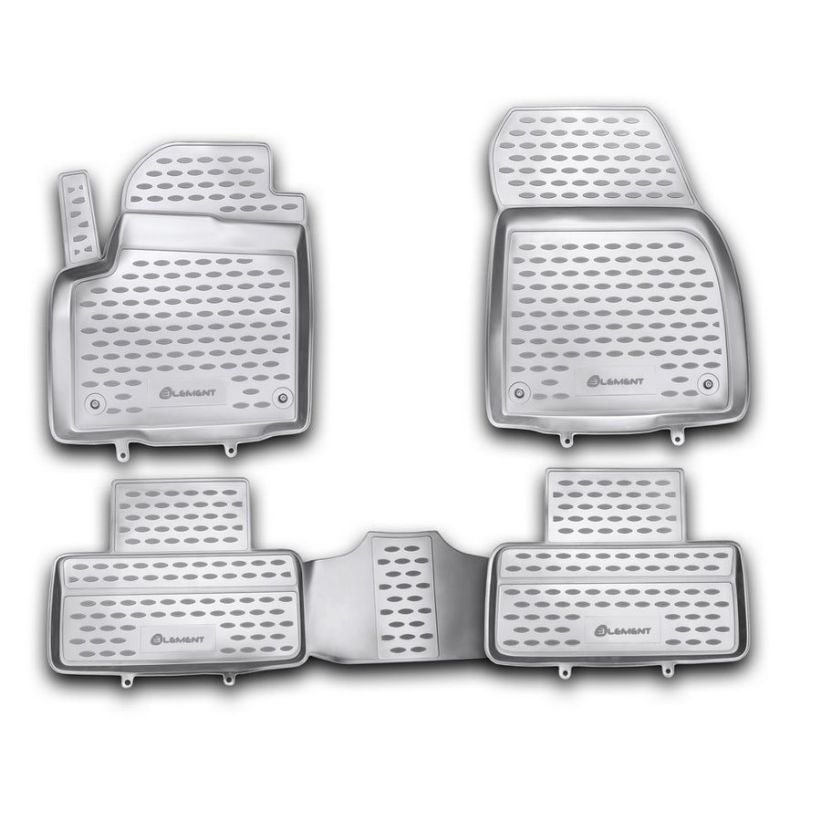 3D Element Gummi Fußmatten für LAND ROVER Range Rover Evoque, 2011-2018, 4er Set Schwarz 3D Element Gummi Fußmatten für LAND ROVER Range Rover Evoque, 2011-2018, 4er Set Schwarz