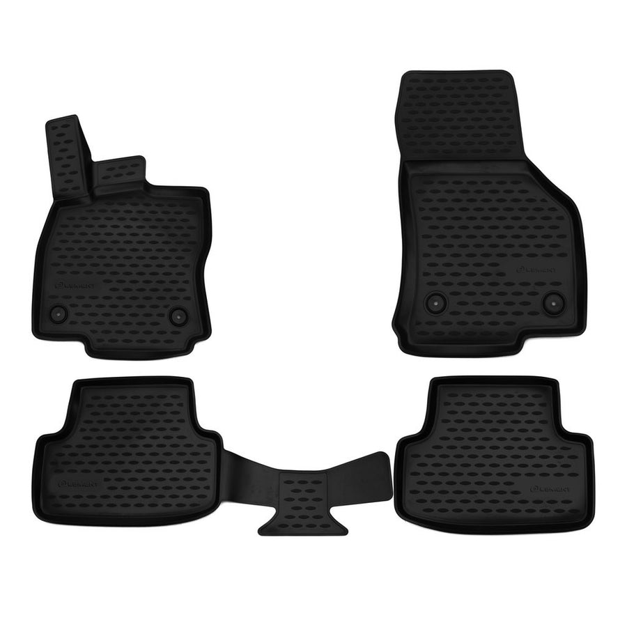 3D Element Gummi Fußmatten für Audi A3 8V Schwarz 3D Element Gummi Fußmatten für Audi A3 8V Schwarz