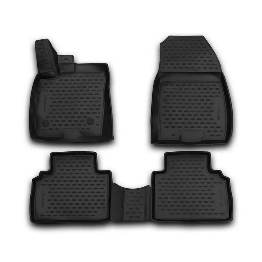 3D Element Gummi Fußmatten für FORD Tourneo Courier, 12/2014->, 4er Set Schwarz 3D Element Gummi Fußmatten für FORD Tourneo Courier, 12/2014->, 4er Set Schwarz