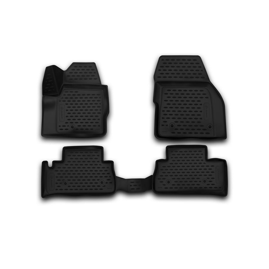 3D Element Gummi Fußmatten für LAND ROVER Freelander 2, 2013->, 4er Set Schwarz 3D Element Gummi Fußmatten für LAND ROVER Freelander 2, 2013->, 4er Set Schwarz
