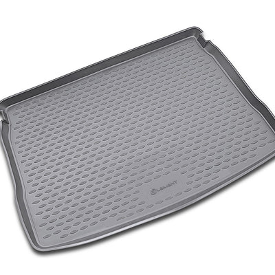 3D Element Kofferraumwanne für  VW Golf VI 2008-2012, Schrägheck. Volles Ersatzrad Schwarz