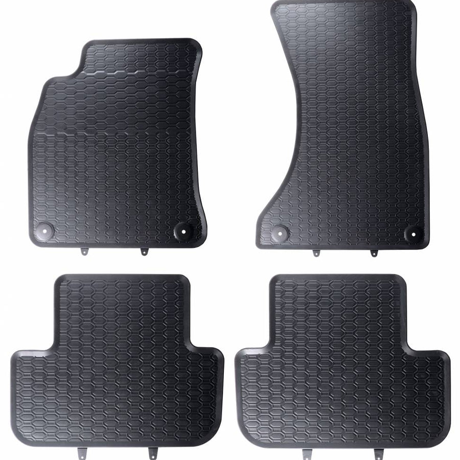 Gummi Fußmatten Geyer Hosaja für Audi A4 B8 Gummi Fußmatten Geyer Hosaja für Audi A4 B8
