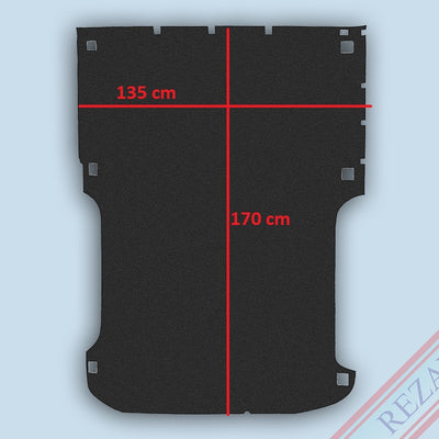 Laderaum Boden für Opel Combo C Schwarz