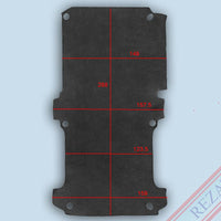 Laderaum Boden für VW T5 / T6 (langer Radstand & 1 Sitzreihe) Schwarz