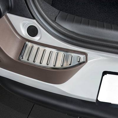 Ladekantenschutz für Citroen C4 Cactus Silber Matt