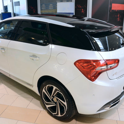 Ladekantenschutz für Citroen DS5 Silber Matt
