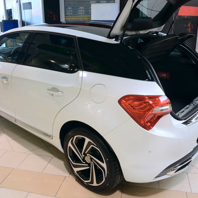 Ladekantenschutz für Citroen DS5 Silber Matt