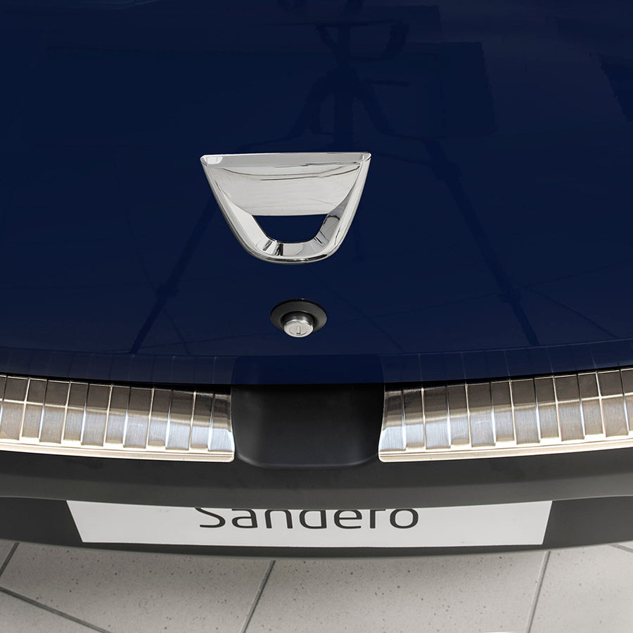 Ladekantenschutz für Dacia Sandero II Silber Matt