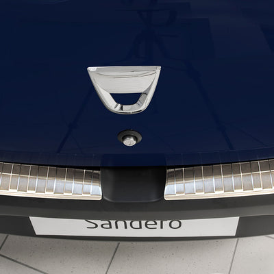 Ladekantenschutz für Dacia Sandero II Silber Matt
