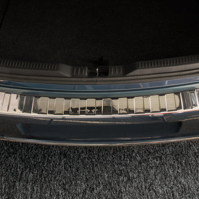 Ladekantenschutz für Toyota Auris II Touring Sports FL Silber Matt