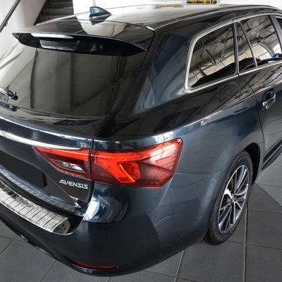 Ladekantenschutz für Toyota Avensis MK III T27 Kombi FL Silber Matt