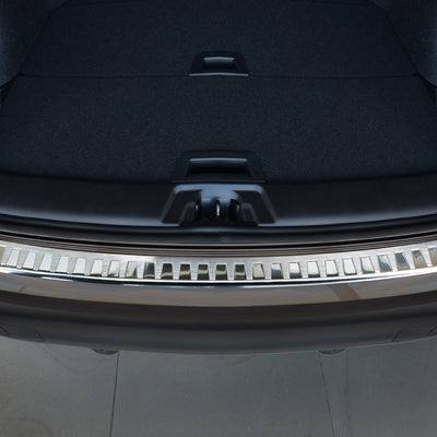 Ladekantenschutz für Nissan Qashqai II Silber Matt