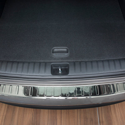 Ladekantenschutz für Hyundai Tucson III Silber Matt