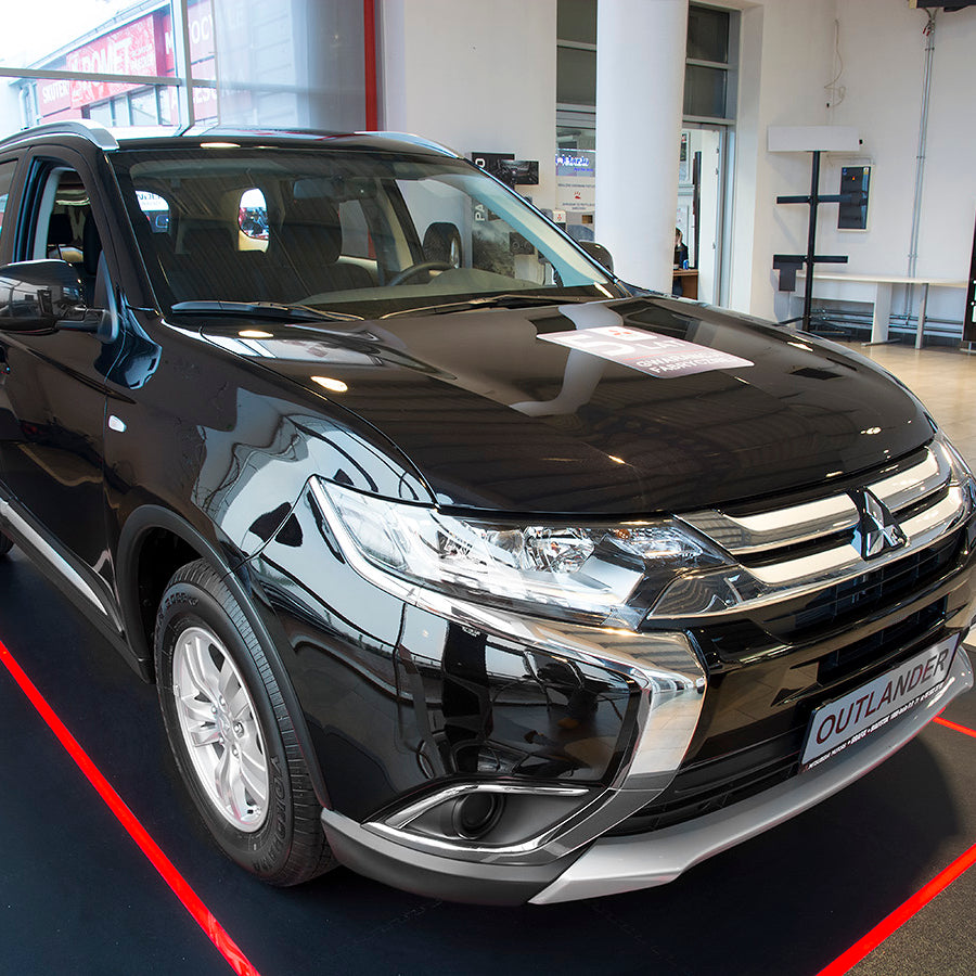 Ladekantenschutz für Mitsubishi Outlander III Facelift Silber Matt