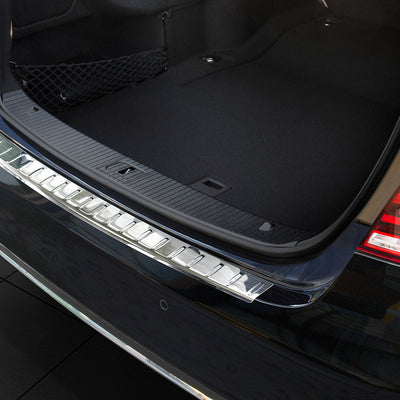 Ladekantenschutz für Mercedes E-Klasse W212 FL Silber Matt