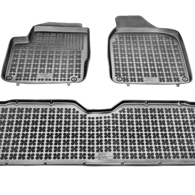 Gummi Fußmatten für Volkswagen Sharan / Seat Alhambra / Ford Galaxy (1995-2010) 5-Sitzer
