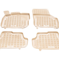 Gummi Fußmatten für Volkswagen Golf VIII Beige