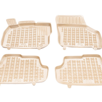 Gummi Fußmatten für Volkswagen Golf VIII Beige