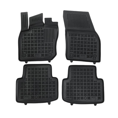 Gummi Fußmatten für Volkswagen Tiguan III Schwarz