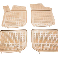 Gummi Fußmatten für Volkswagen Golf IV Bora Beetle / Skoda Octavia / Seat Leon Beige