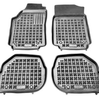 Gummi Fußmatten für Audi A6 C4 / Audi 100 Schwarz