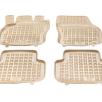 Gummi Fußmatten für Audi A1 II Beige