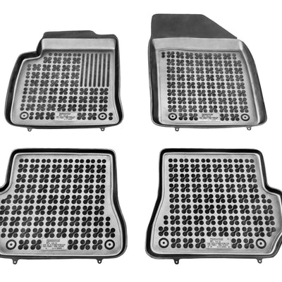 Gummi Fußmatten für Ford Fiesta VI FL / Ford Fusion I FL Schwarz