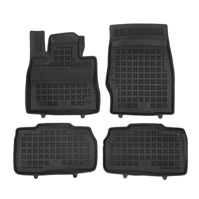 Gummi Fußmatten für Ford Explorer VI Schwarz