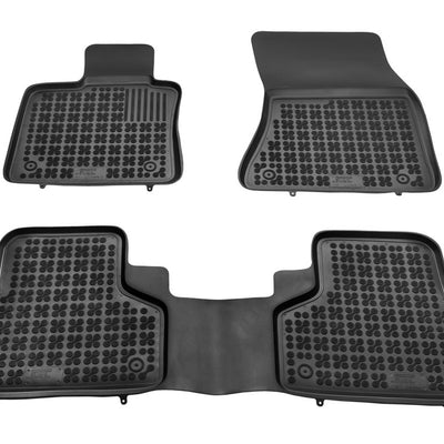 Gummi Fußmatten für BMW X5 F15 / X6 F16 Schwarz