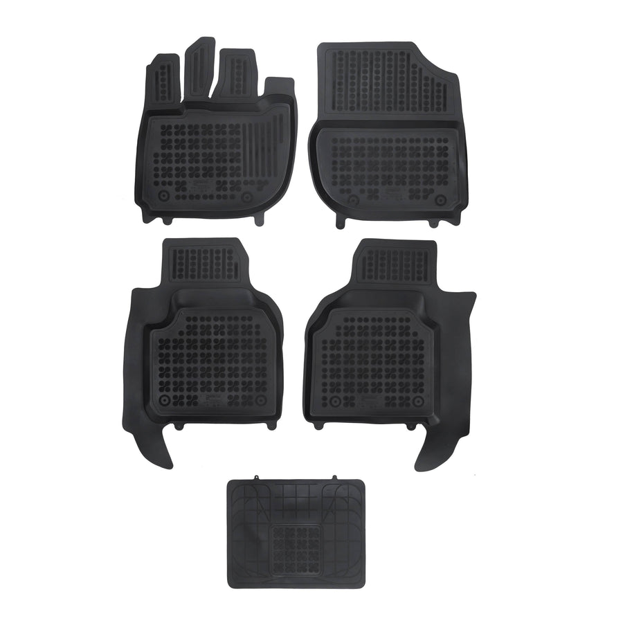Gummi Fußmatten für Honda HRV III Schwarz