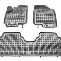 Gummi Fußmatten für Hyundai ix20 / Kia Venga Schwarz